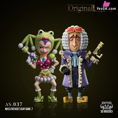 One Piece Alabasta Chapter 037 Mr. 7 Miss.father’s Day Statue - Yz Studio [Pre - Order] Deposit