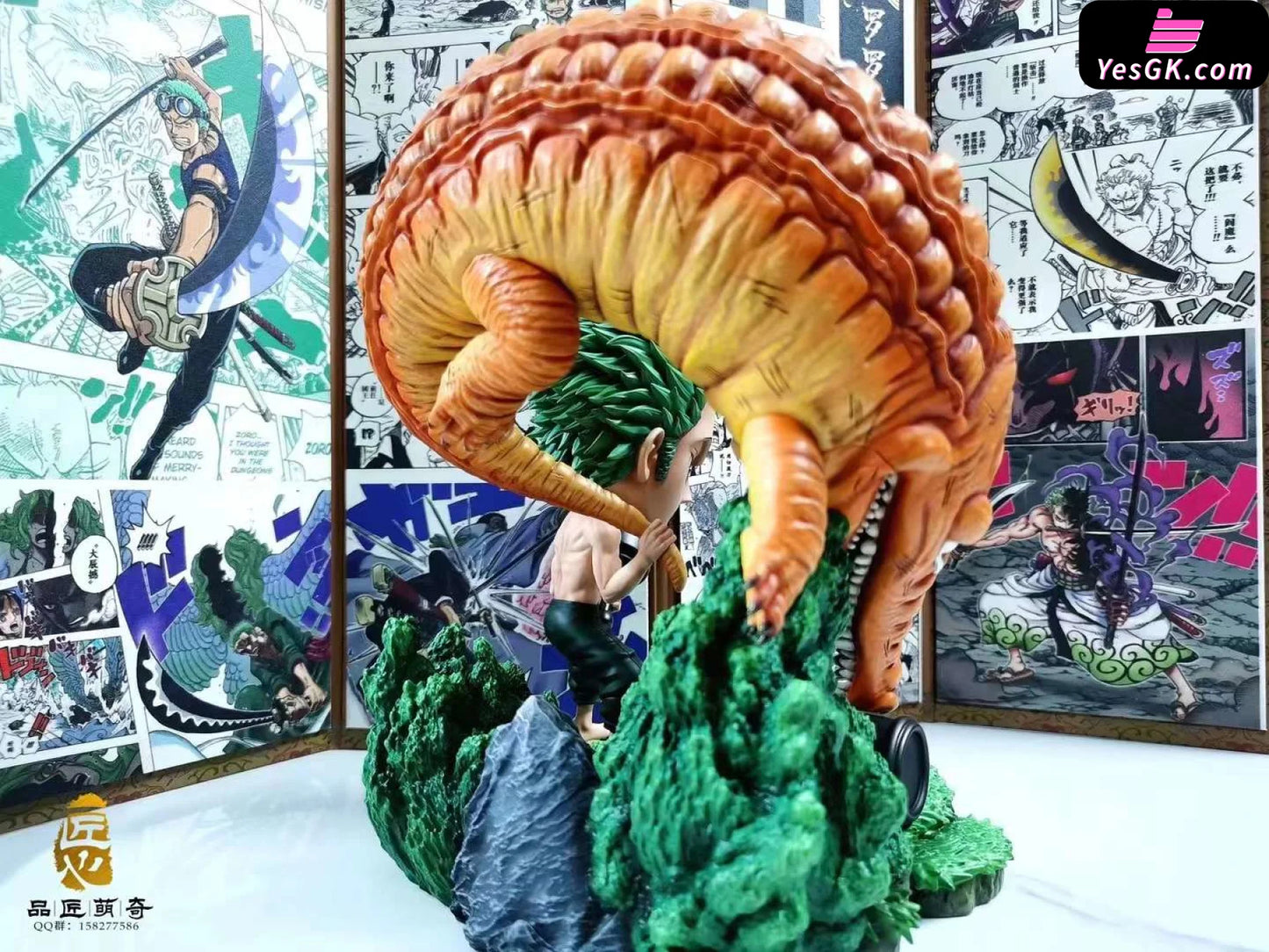 One Piece Alligator Exercise-Roronoa Zoro Statue - Pin Jiang Meng Qi Studio [Pre-Order]