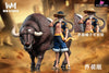 One Piece Arena Monkey D. Luffy & Fighting Bull Resin Statue - Wm Studio [Pre-Order]