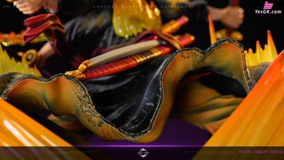 One Piece Asura Draw Sword Dance of the Dead Zoro of the Demon Aura Nine Sword Style GK Statue - Reset Studio