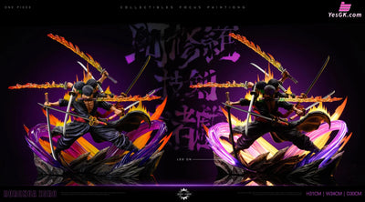 One Piece Asura Draw Sword Dance of the Dead Zoro of the Demon Aura Nine Sword Style GK Statue - Reset Studio