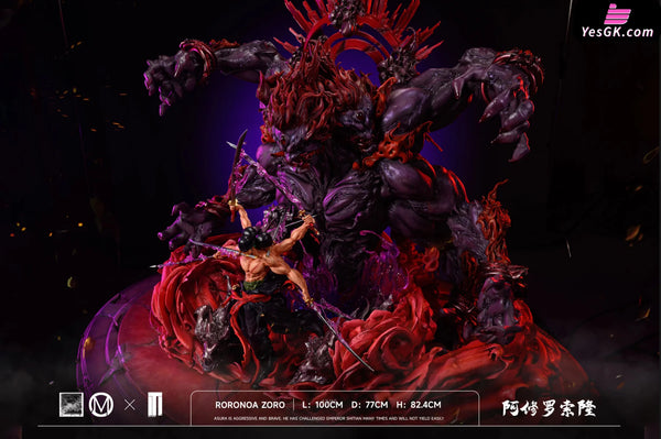 One Piece Asura Roronoa Zoro Statue - Iron Curtain Studio & Chao Ming [Pre-Order]