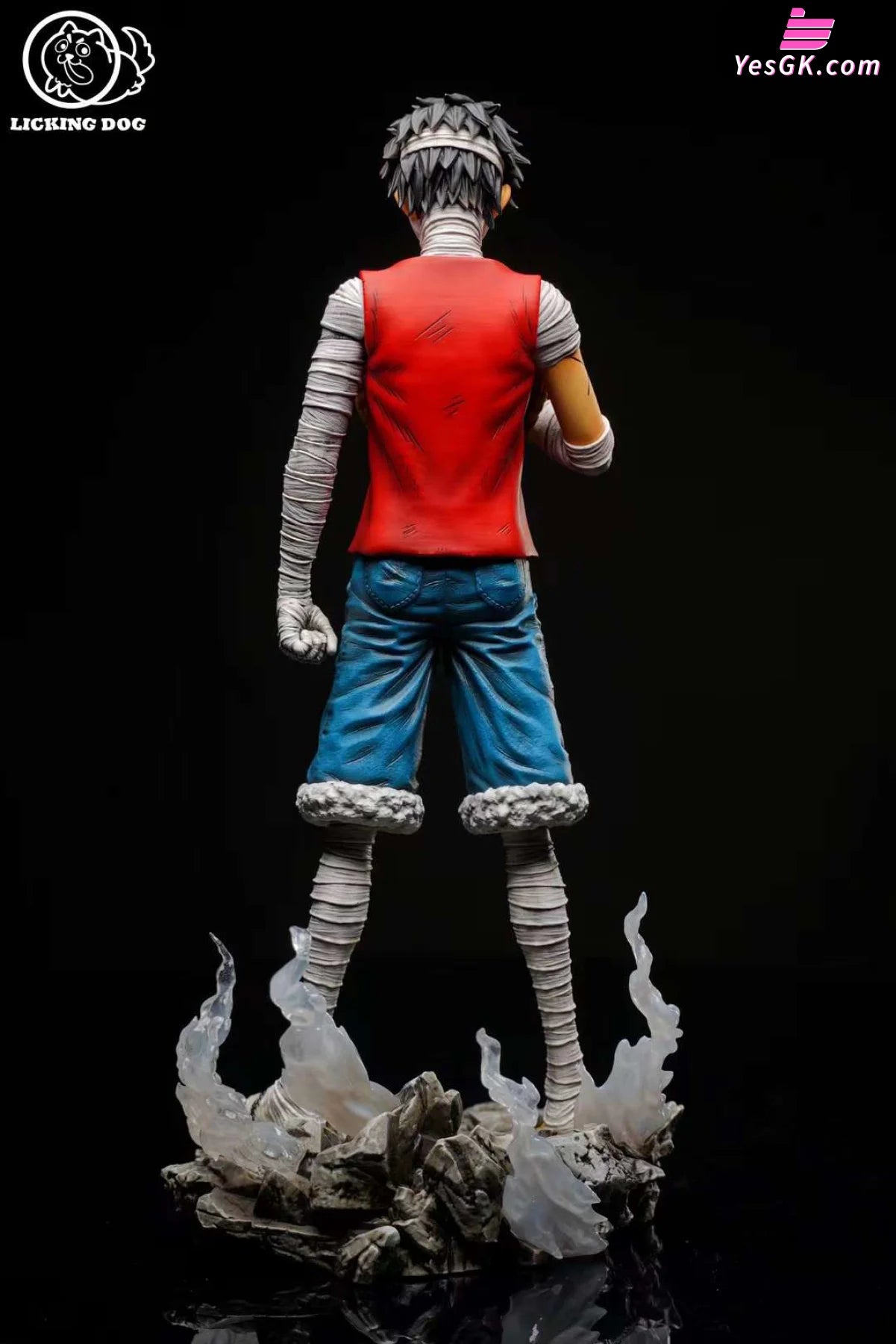 One Piece Bandage Luffy Resin Statue - Licking Dog Studio [Pre-Order]