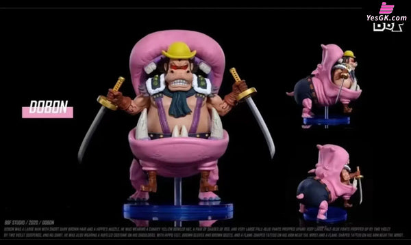 One Piece Batman & Dobon Statue - BBF Studio