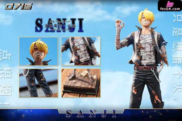 One Piece Battle Damage Series #2 Sky Island Sanji 1/6 GK Statue - 0715 Studio [Pre-Order] One Piece