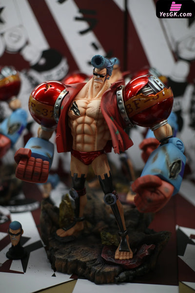 One Piece Battle-Damaged Franky GK Statue - SPK Studio [In-Stock] One Piece
