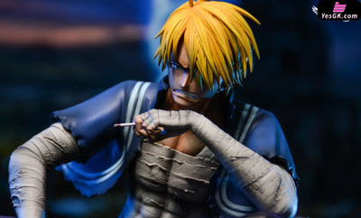 One Piece Battle Damaged Sanji GK Statue - Wings Studio [In-Stock] Full Payment One Piece