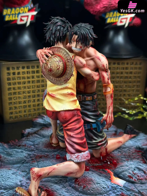 One Piece Battle of Marineford Ace The Last Farewell GK Statue - Fast Studio [In-Stock] - One Piece