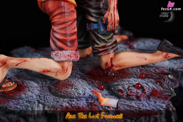 One Piece Battle of Marineford Ace The Last Farewell GK Statue - Fast Studio [In-Stock] - One Piece
