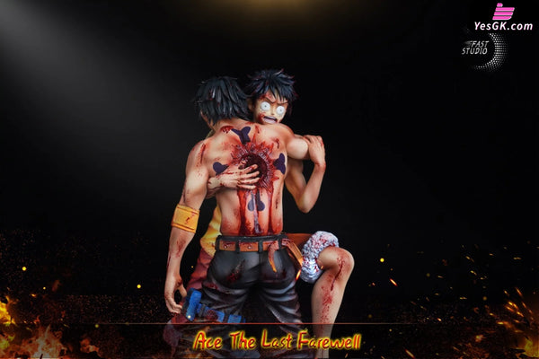One Piece Battle of Marineford Ace The Last Farewell GK Statue - Fast Studio [In-Stock] - One Piece
