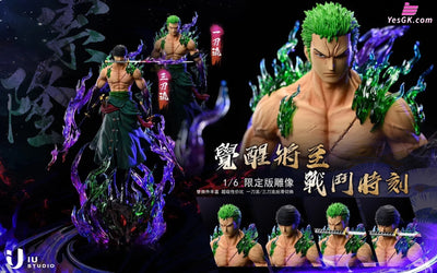 One Piece Battle Time Roronoa Zoro GK Statue - IU Studio [In-Stock] - Full Payment - One Piece