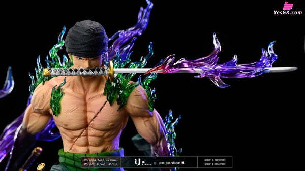 One Piece Battle Time Roronoa Zoro GK Statue - IU Studio [In-Stock] - Full Payment - One Piece
