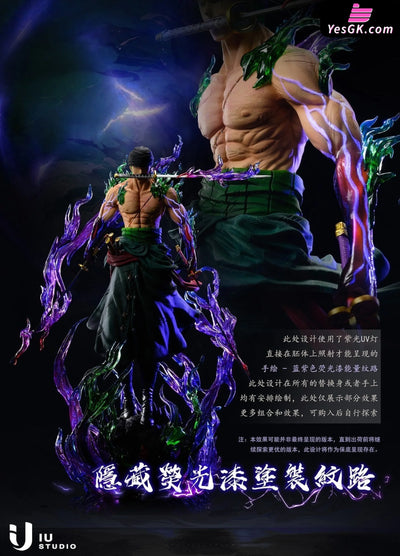 One Piece Battle Time Roronoa Zoro GK Statue - IU Studio [In-Stock] - Full Payment - One Piece