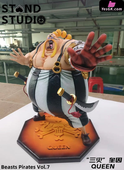 One Piece Beasts Pirates 07 All Stars Queen GK Statue - Stand Studio [Pre-Order] Deposit One Piece