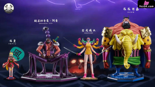 One Piece Beasts Pirates Headliners Series Set B Resin Statue - Clone Studio [Pre-Order] Deposit