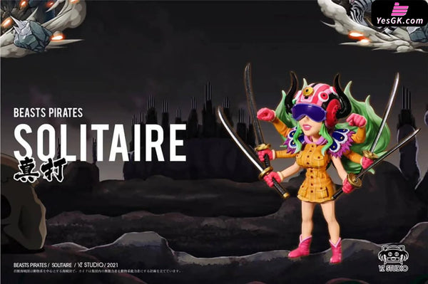 One Piece Beasts Pirates Solitaire GK Statue - YZ Studio [In-Stock] - Full Payment - One Piece