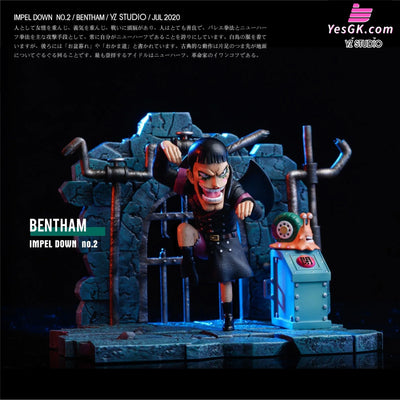 One Piece Bentham Impel Down No.2 GK Statue - YZ Studio [In-Stock] - Full Payment - One Piece