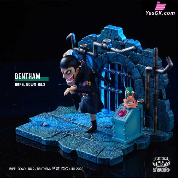 One Piece Bentham Impel Down No.2 GK Statue - YZ Studio [In-Stock] - Full Payment - One Piece