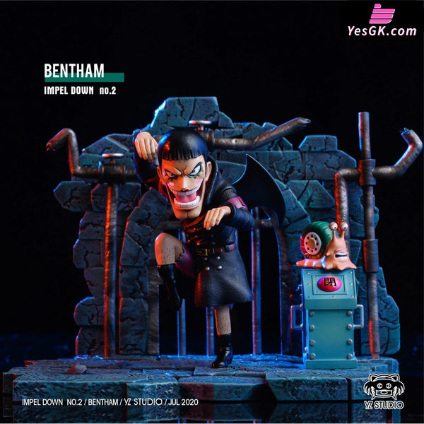 One Piece Bentham Impel Down No.2 GK Statue - YZ Studio [In-Stock] - Full Payment - One Piece