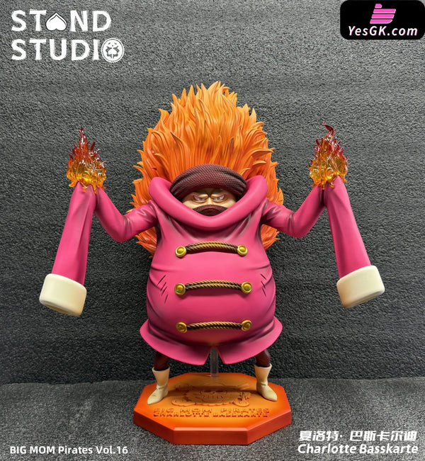 One Piece Big Mom Pirates #16 Charlotte Basskarte GK Statue - Stand Studio [Pre-Order] Deposit One Piece