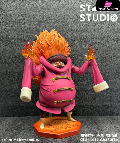 One Piece Big Mom Pirates #16 Charlotte Basskarte GK Statue - Stand Studio [Pre-Order] One Piece