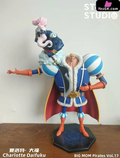 One Piece Big Mom Pirates #17 Charlotte Daifuku POP GK Statue - Stand Studio [Pre-Order] One Piece