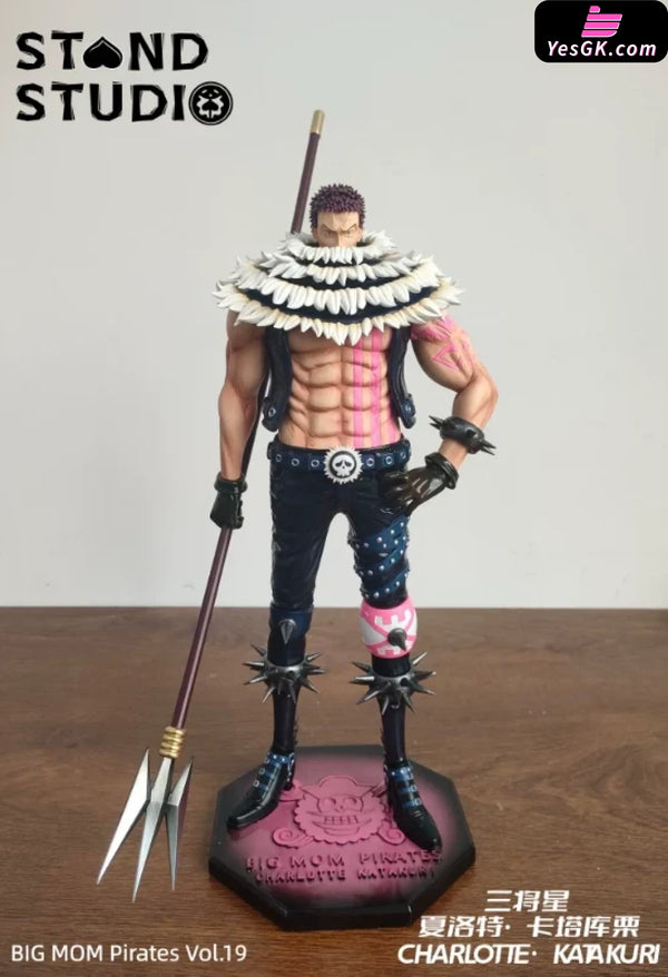 One Piece Big Mom Pirates #19 Three Sweet Commanders Charlotte Katakuri pop GK Statue - Stand Studio [Pre-Order] - One