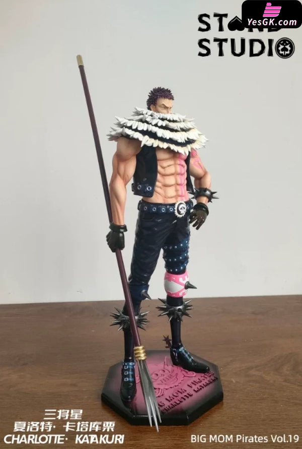 One Piece Big Mom Pirates #19 Three Sweet Commanders Charlotte Katakuri pop GK Statue - Stand Studio [Pre-Order] - One