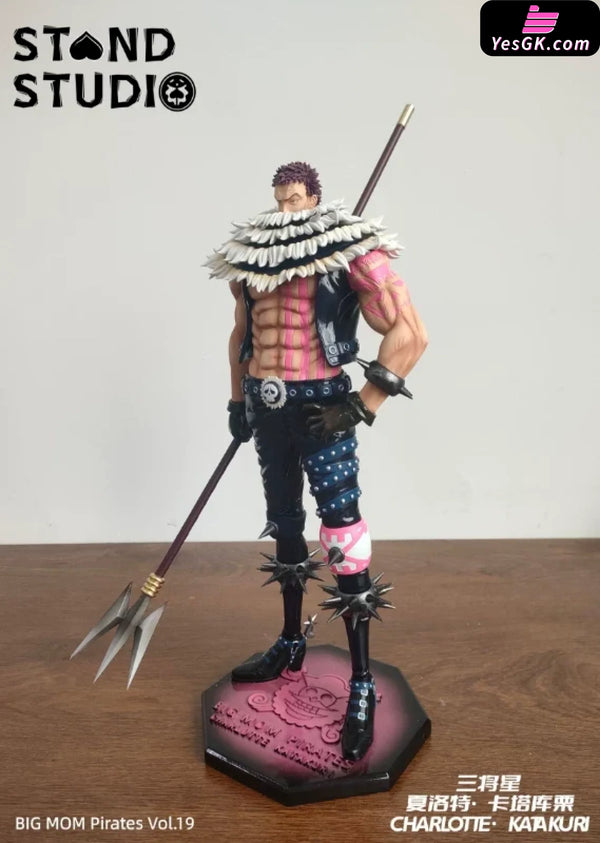 One Piece Big Mom Pirates #19 Three Sweet Commanders Charlotte Katakuri pop GK Statue - Stand Studio [Pre-Order] - One