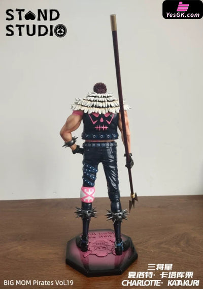 One Piece Big Mom Pirates #19 Three Sweet Commanders Charlotte Katakuri pop GK Statue - Stand Studio [Pre-Order] - One