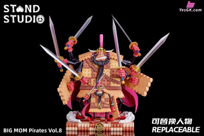 One Piece Big Mom Pirates#8 Charlotte Cracker Statue - Stand Studio [Pre - Order] Deposit / D(A + B