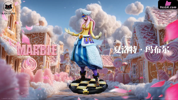 One Piece Big Mom Pirates Charlotte Marble & Charlotte Angel GK Statue - Black Studio [Pre-Order Closed] - One Piece