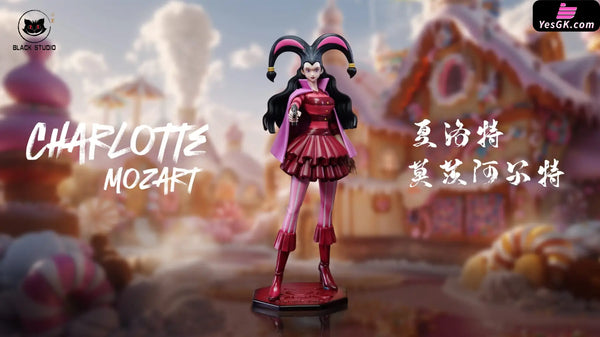 One Piece Big Mom Pirates Series Charlotte Mozart & Myukuru Effil¨¦E Broye Statue - Black Studio