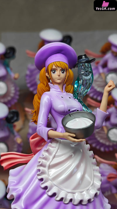One Piece Big Mom Pirates Series 01 Charlotte Pudding GK Statue - Long Hu Studio [In-Stock] One Piece