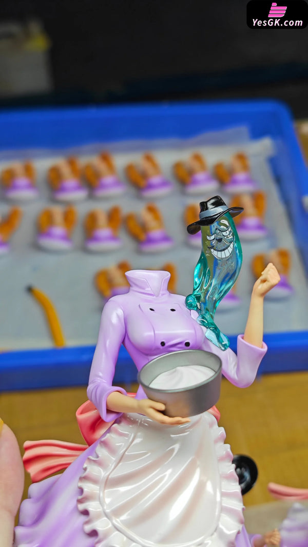 One Piece Big Mom Pirates Series 01 Charlotte Pudding GK Statue - Long Hu Studio [In-Stock] One Piece