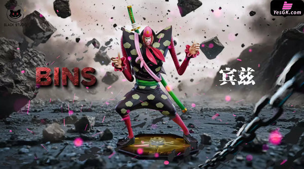 One Piece Bins & Ain GK Statue - Black Studio [Pre-Order] One Piece