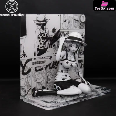 One Piece Black and White Comic Nami GK Statue - XOXO Studio [In-Stock] - Full Payment - One Piece