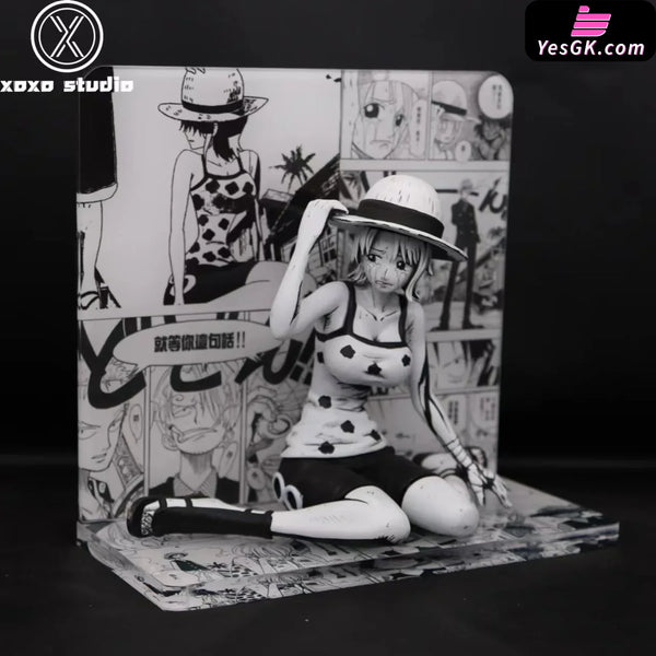 One Piece Black and White Comic Nami GK Statue - XOXO Studio [In-Stock] - Full Payment - One Piece