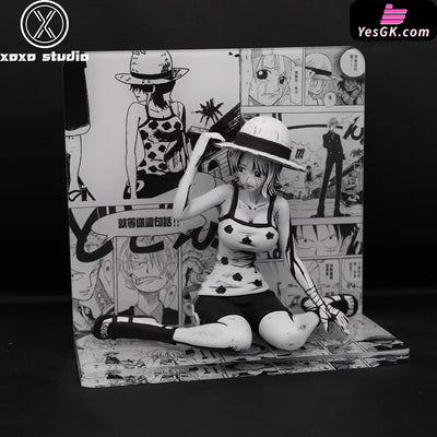 One Piece Black and White Comic Nami GK Statue - XOXO Studio [In-Stock] - Full Payment - One Piece