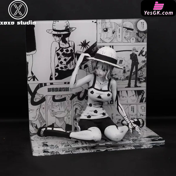 One Piece Black and White Comic Nami GK Statue - XOXO Studio [In-Stock] - Full Payment - One Piece