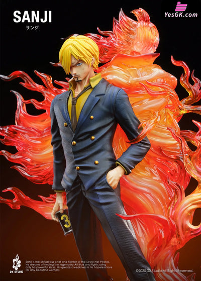 One Piece Black Leg Vinsmoke Sanji GK Statue - DX Studio [Pre-Order Closed] - One Piece