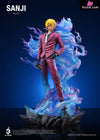 One Piece Black Leg Vinsmoke Sanji GK Statue - DX Studio [Pre-Order Closed] - Full Payment / A. Onigashima High Edition