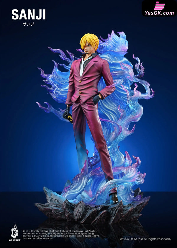 One Piece Black Leg Vinsmoke Sanji GK Statue - DX Studio [Pre-Order Closed] - Full Payment / A. Onigashima High Edition