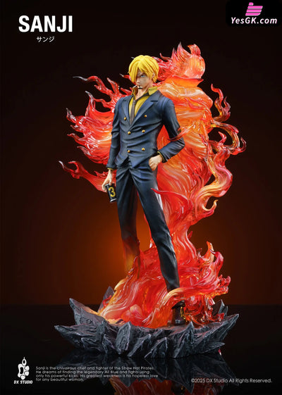 One Piece Black Leg Vinsmoke Sanji GK Statue - DX Studio [Pre-Order Closed] - Full Payment / D. Two-years-later High