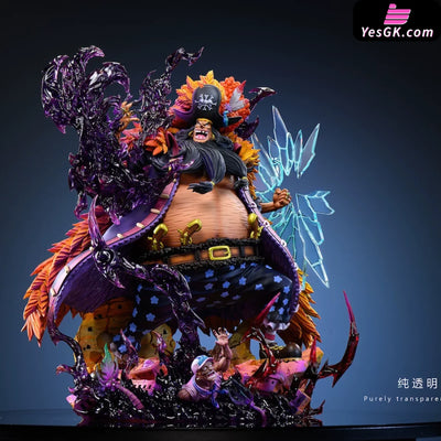 One Piece Blackbeard 1/6 GK Statue - SY Studio & LX Studio [Pre-Order] - Full Payment / A: Transparent Version - One