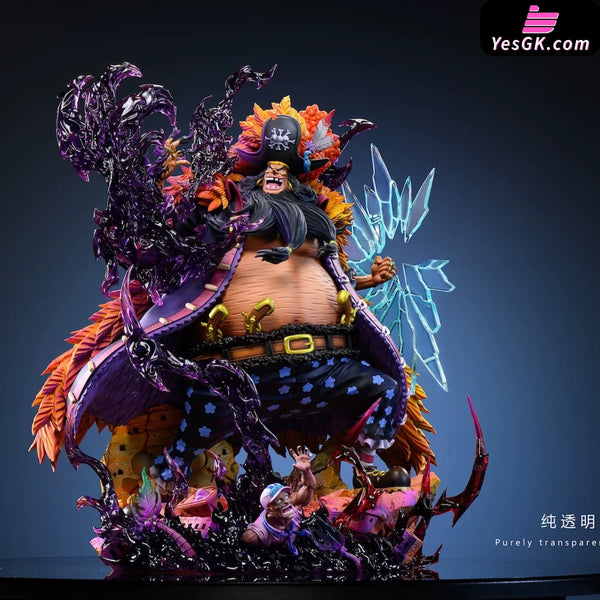 One Piece Blackbeard 1/6 GK Statue - SY Studio & LX Studio [Pre-Order] - Full Payment / A: Transparent Version - One