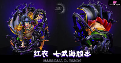 One Piece Blackbeard GK Statue - Fast Studio [Pre-Order] Deposit / Red Color / Light Version One Piece