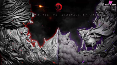 One Piece Blackbeard Marshall D Teach GK Statue - Long Hu Studio [In-Stock] Full Payment One Piece