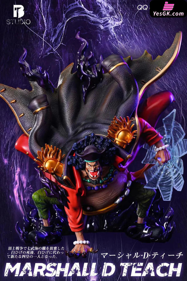 One Piece Blackbeard Marshall D. Teach POP GK Statue - BT Studio [In-Stock] - Full Payment / White - One Piece