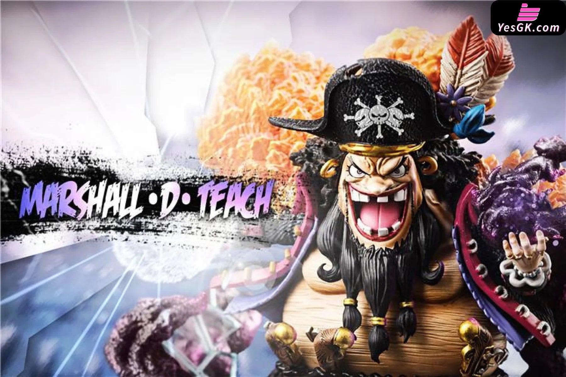 One Piece Blackbeard Marshall D. Teach Statue - G5 Studio [In Stock] Onepiece